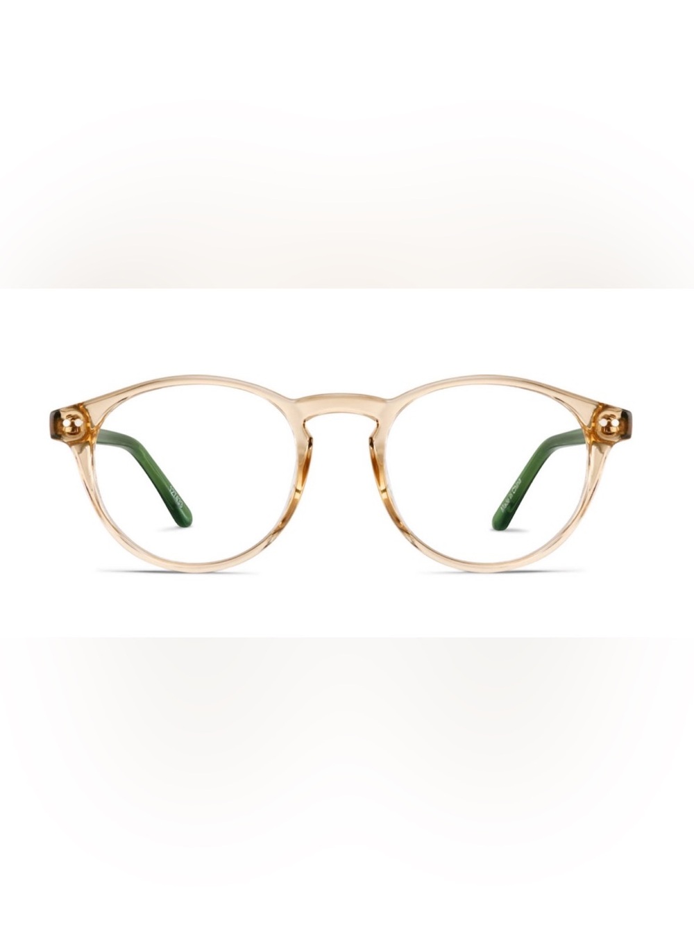 Zenni Optical Round +1 Reading Glasses & Blue Light